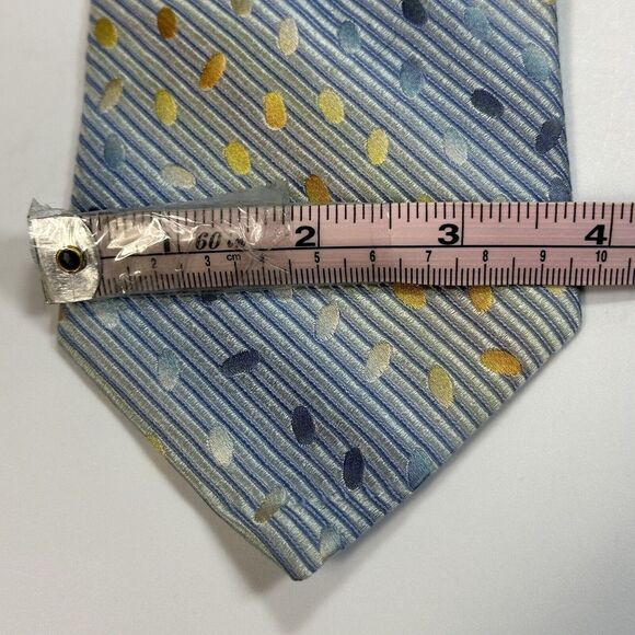 VITALIANO PANCALDI Men's 100% Silk Necktie ITALY Abstract Colorful MultiColor - Picture 8 of 10